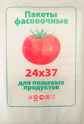 Полиэтиленовый пакет ПНД фасовочный 24х37х10 помидор 400/20 в Краснодаре - купить оптом от производителя ПК Котово Полимер